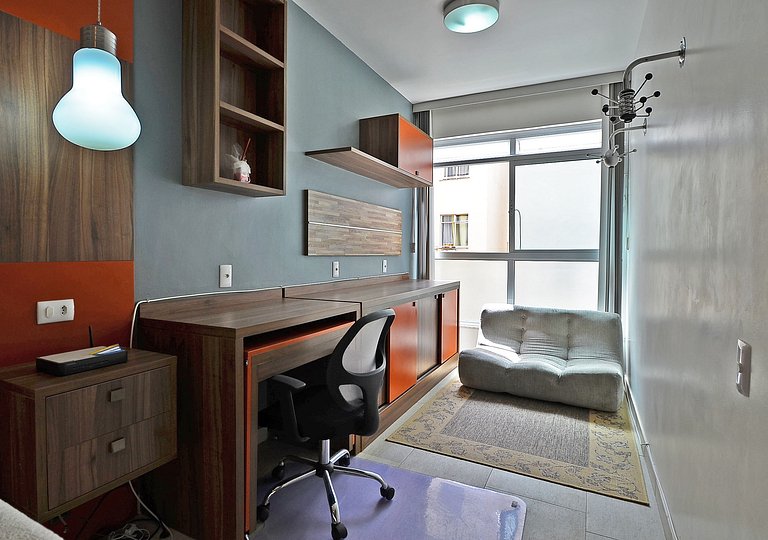 Silencioso apartamento de temporada de 2 Quartos em Copacaba