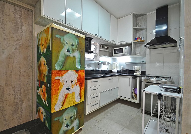 Silencioso apartamento de temporada de 2 Quartos em Copacaba