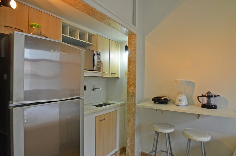 Hermoso y silencioso estudio reformado para hasta 3 personas